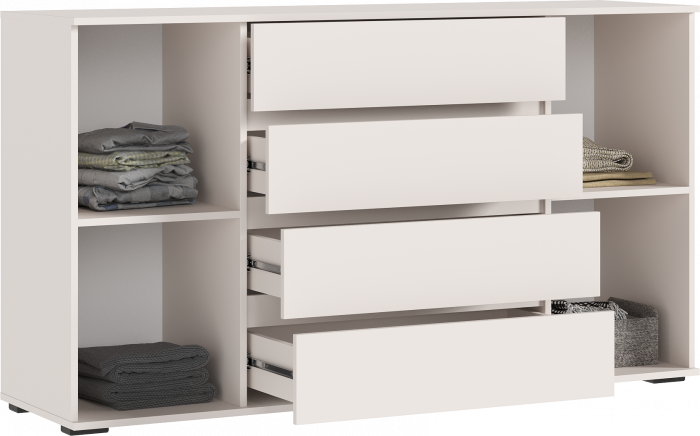 Норд Комод 2 двери 4 ящика (1600), Кашемир (золото)