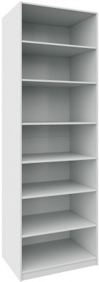 Гардеробная Квадро комплект (750) 3, Белый