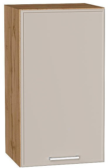 Кухонный гарнитур Квадро-03, МДФ, 120 см, Вотан/Кашемир (Дуб натуральный)