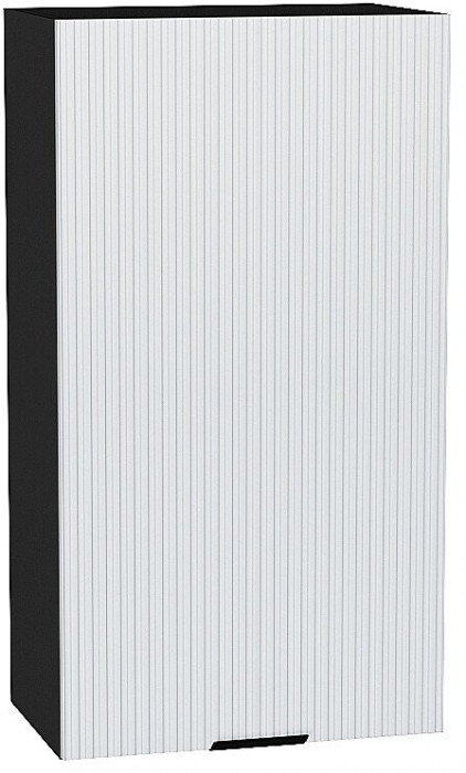Кухонный гарнитур Евро Лайн-07, МДФ, 200 см, Графит/Белый/Антрацит (Черный детройт)