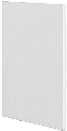 Кухонный гарнитур угловой Флэт-04, ЛДСП, 100×250 см, Белый/Серо-зеленый/Белый (Снежный мрамор)