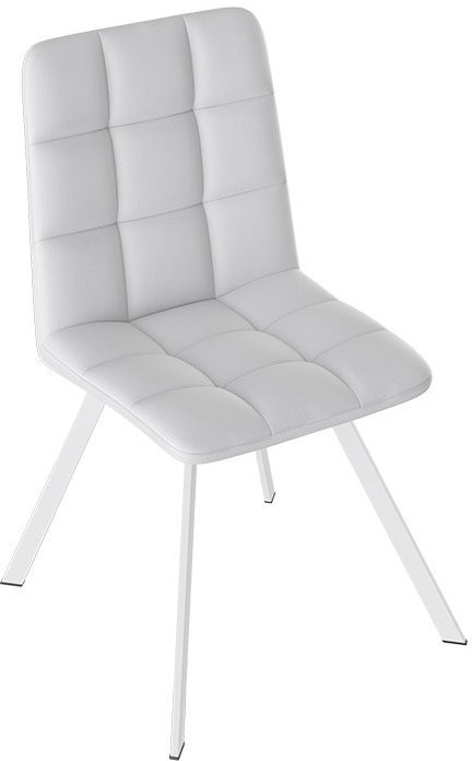 Бруно Стул (паук Т2) (Черный муар матовый/Кожзам Серый)