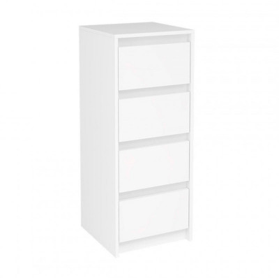 мс Айден КМ06-400 белый ЛДСП/белый ЛДСП