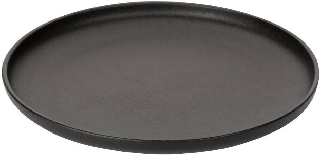 Тарелка обеденная ROCK BLACK (26*26) Черный, DM8020