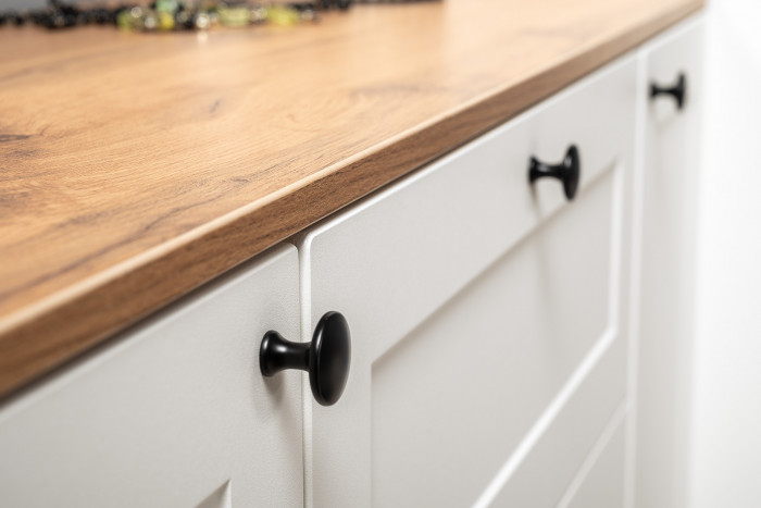 Остин 11.53 Кровать + ортопед + 16.307 Шкаф + 16.221 Комод, белый шагрень/дуб крафт золотой