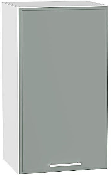 Кухонный гарнитур Квадро-03, МДФ, 120 см, Белый/Аквамарин (Антарес)