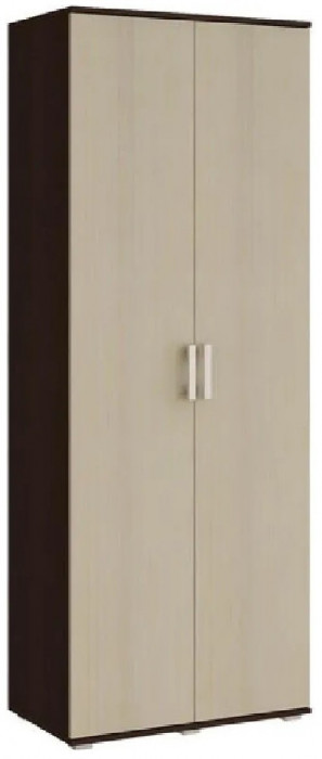 Виста Шкаф 2-х створчатый (Дуб крафт/ Белый Глянец)