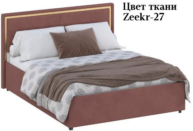 Кровать 120 с подъемным механизмом КРП-431-М-12, Микровелюр Zeekr-27