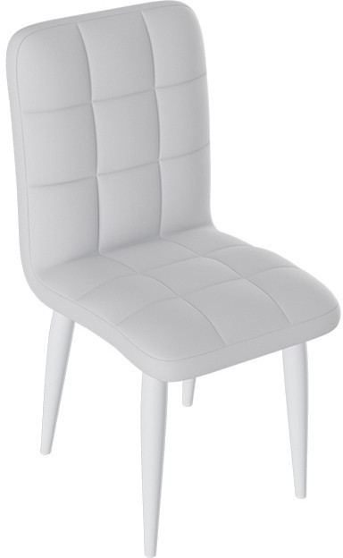 Франк ДП 2-17 Стул (конус) (Капучино матовый/Кожзам Серый)