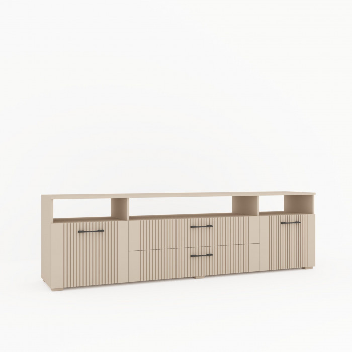 Модульная стенка для гостиной "Денвер" - Персидский жемчуг/Шаде песочный