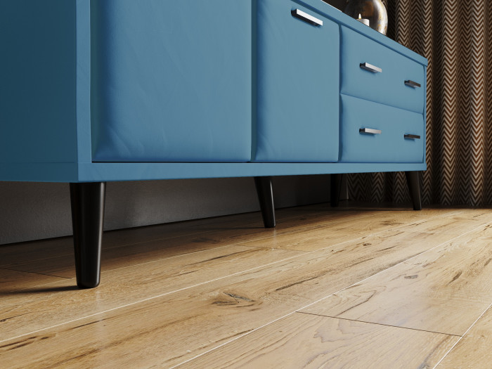 Тумба ТВ интерьерная Виго 1,6 светло-голубой