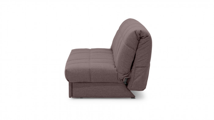 Диван Виа Лайт Strong Plus 05 120*105*88 см, Коричневый Рогожка Аккордеон Фиеста