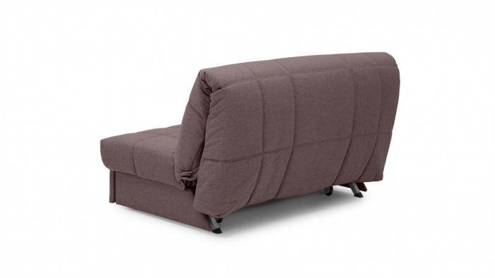 Диван Виа Лайт Strong Plus 05 120*105*88 см, Коричневый Рогожка Аккордеон Фиеста