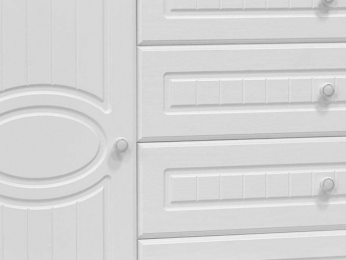 Спальня Монако-1 белое дерево