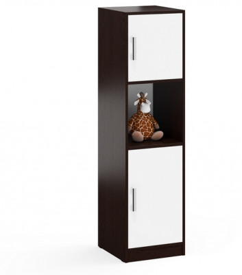 Пенал С-МД-СК9П к компьютерному столу С-МД-СК9, венге/белый шагрень