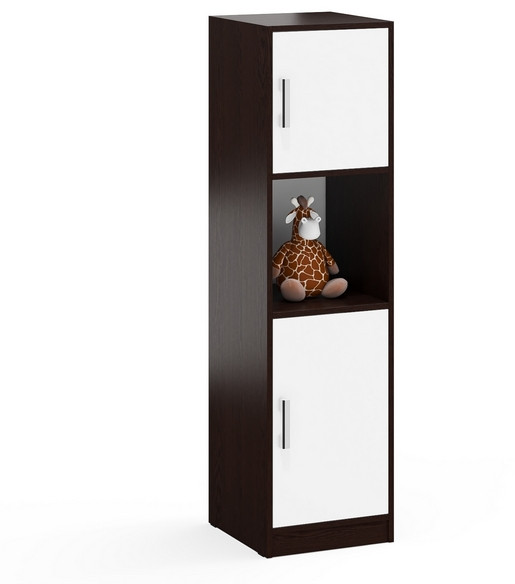 Пенал С-МД-СК9П к компьютерному столу С-МД-СК9, венге/белый шагрень