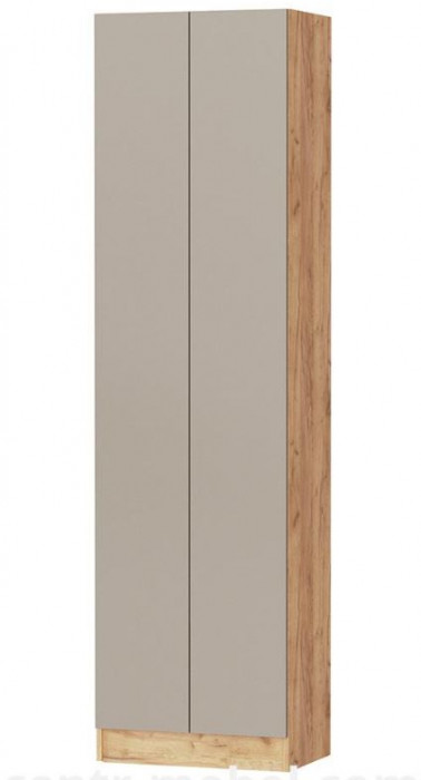 Прихожая Руэлла Шкаф платяной дуб крафт золотой/кашемир
