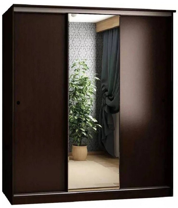 Шкаф-купе Альянс 1500 (Крафт / Графит)