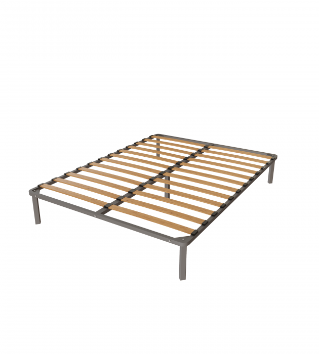 Октавия Кровать интерьерная 900 светло-серый ромб, ортопед