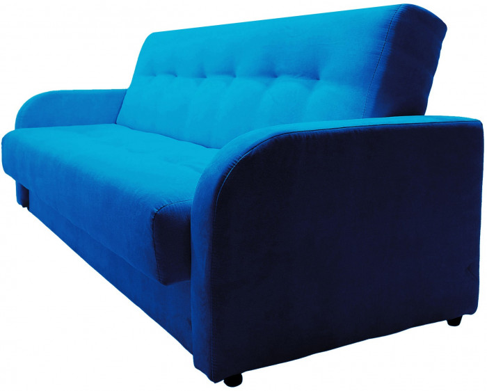 Диван-книжка ЛОНДОН синий 120 ЛЮКС ППУ