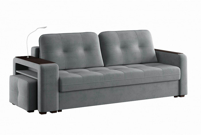 Диван Smart 4 пуф слева Б4-3Т-Б3 СК Вивальди 8