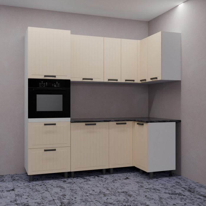 МК Аленушка ПД 600 Орхидея Крем,скоба черная