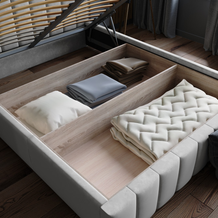 Нега Кровать интерьерная 120 изумруд, ПМ