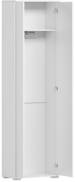 Домино А Шкаф двустворчатый (Белый)