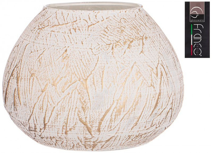 Ваза Inside "TAILOR" Gold White (20 Белый/Золотой, 316-1710