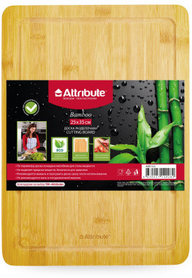 Доска разделочная BAMBOO 35х25см (25*35*1) Бежевый, ABX153