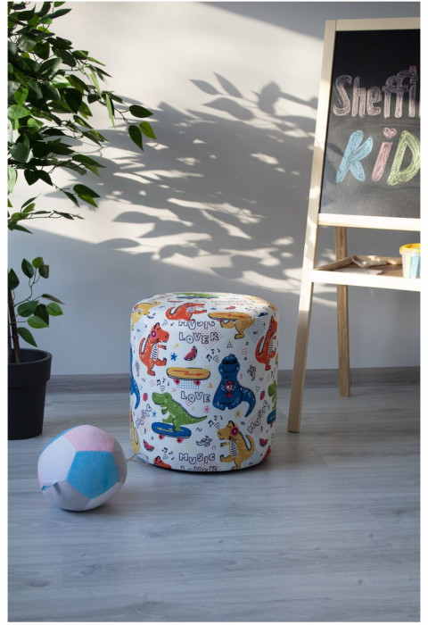Банкетка Sheffilton KIDS SHT-B12 диномикс (диномикс)