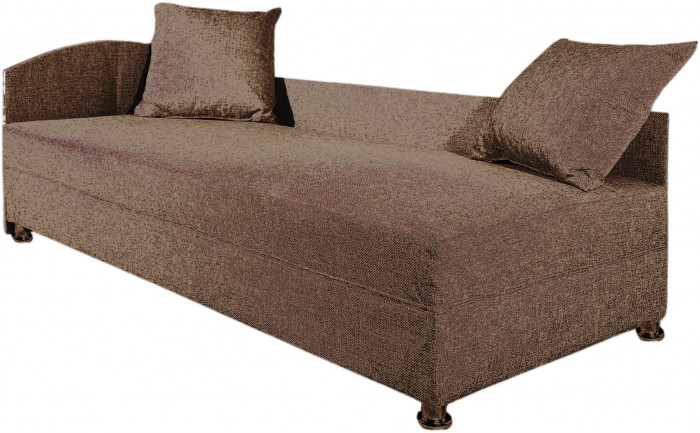 Диван-кровать Лофт Люкс Плюш с подсветкой, еврокнижка, пружинный блок, 140х195, серый