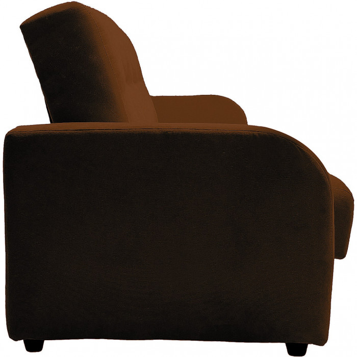 Диван-книжка ЛОНДОН коричневый 140 ЛЮКС , НПБ