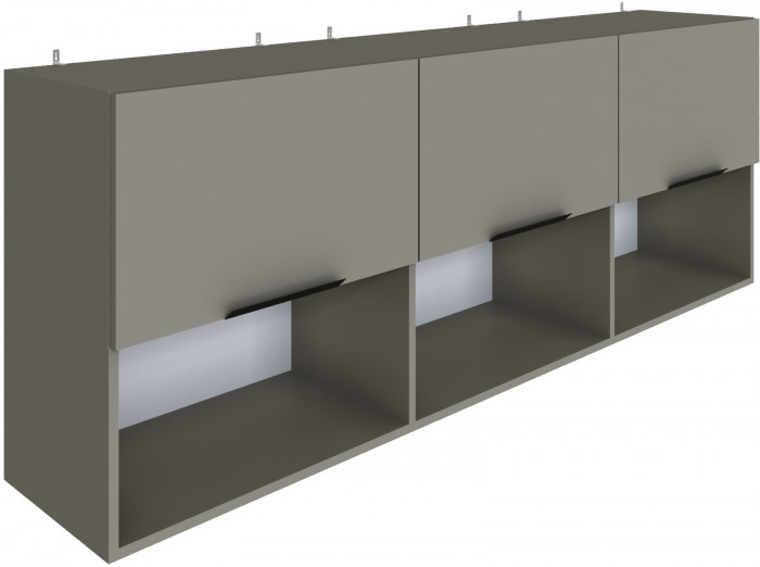 Полка навесная Мадрид ПН-1 (1,8) мокко