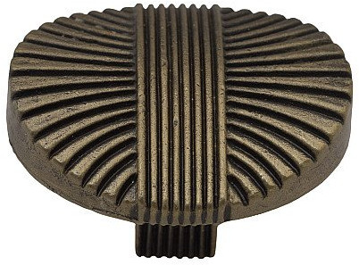 Ручка кнопка мебельная РК-075 МАБ Атласная бронза, 3.4×2.2×2.9 см