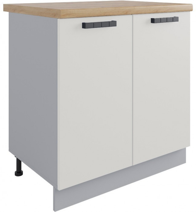 Кухонный гарнитур МДФ Ройс 2000 Паннакотта софт