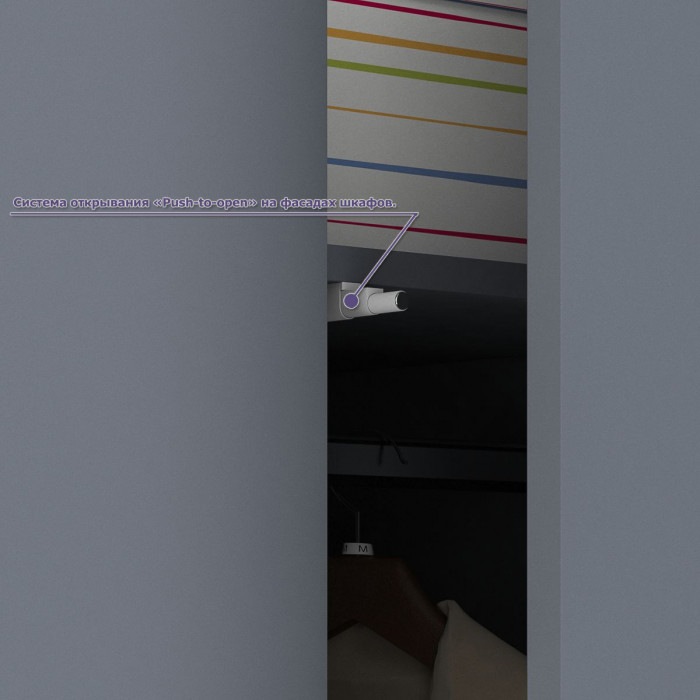 Мори компьютерный стол МС-1 правый + Пенал МШ400.1, графит