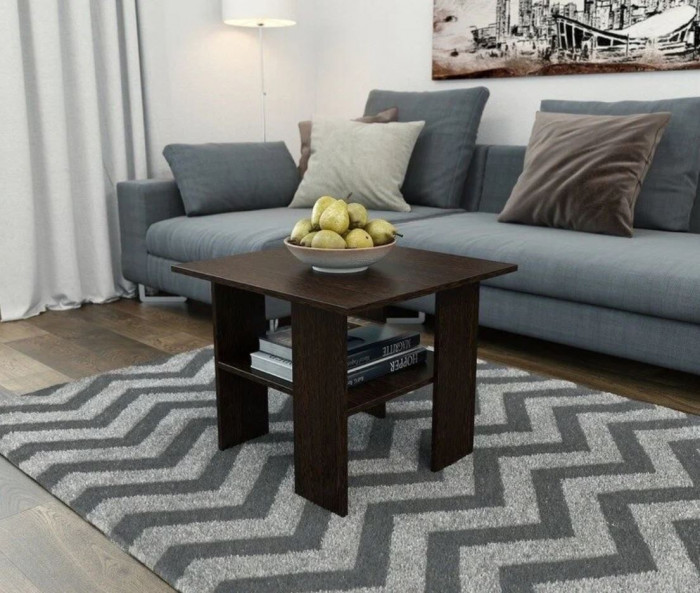 Стол журнальный "Статус-3" (600х500х600) венге