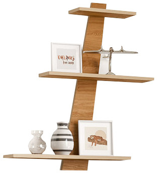 Модульная гостиная "Скандинавия", набор 2 - Антрацит/Дуб наварра