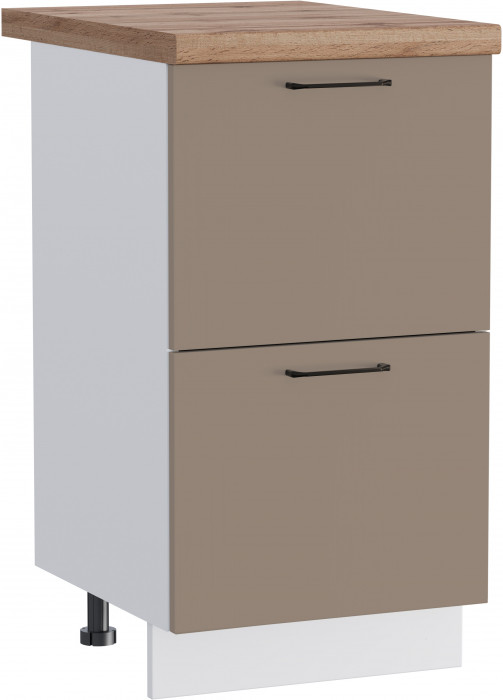 КГ ШН2Я 450 + внутр.ящ 450 Крем/Белый гладкий Арника РМ