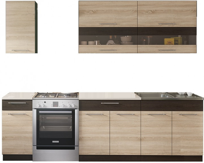 Кухонный гарнитур Маша 2.0 м, дуб сонома