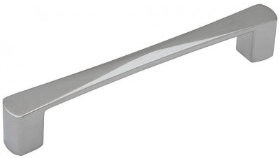 Ручка скоба мебельная С-4000/С-4001 Хром, 1.4×2.3×13.8 см