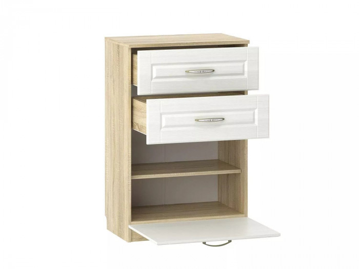 НМ 040.45 Тумба Оливия Дуб Сонома/белое дерево