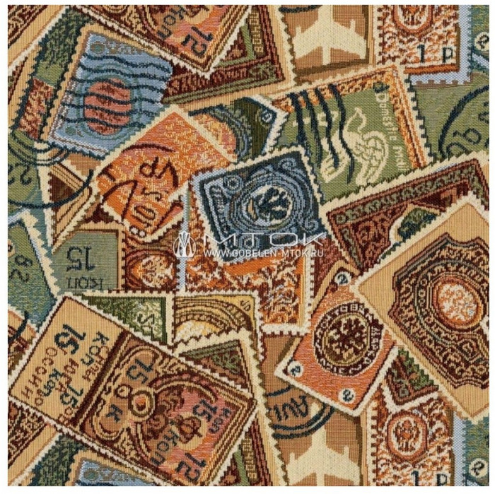 Двухъярусная кровать Мадлен-3 90/120х190 (Гобелен Марки, Слоновая кость)