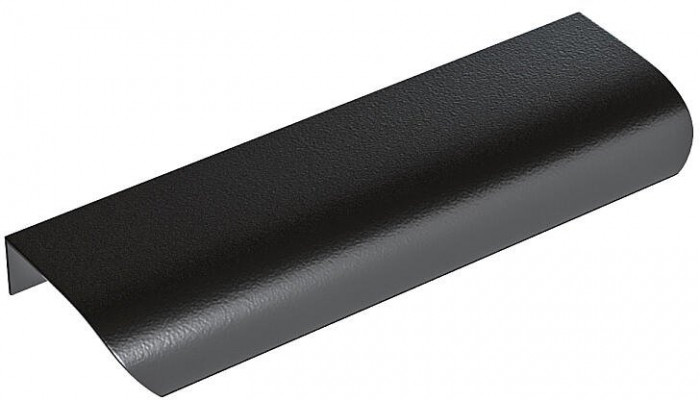 Ручка торцевая мебельная СА-6/6 Черный, 1.5×3.8×15.6 см