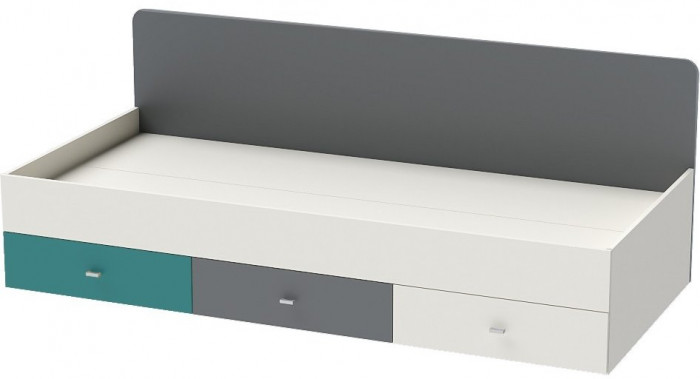 Модульная детская Клео набор 3 (Графит/Миндаль/Солнечный)