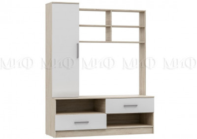 Гостиная Мартина (Сонома / Белый глянец)