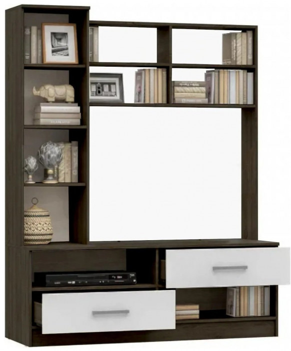 Гостиная Мартина (Сонома / Белый глянец)