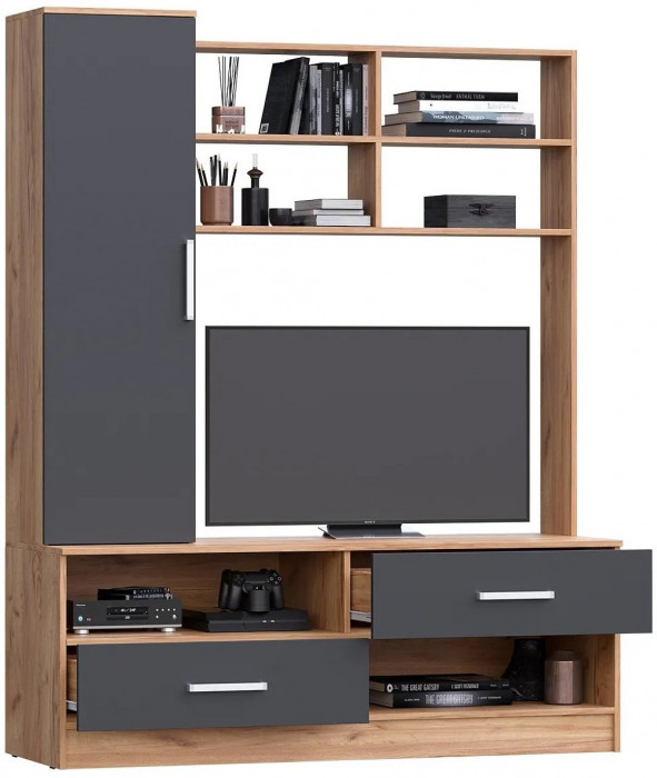 Гостиная Мартина (Сонома / Белый глянец)