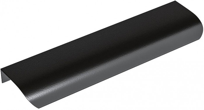 Ручка торцевая мебельная СА-6/6 Черный, 1.5×3.8×19.6 см